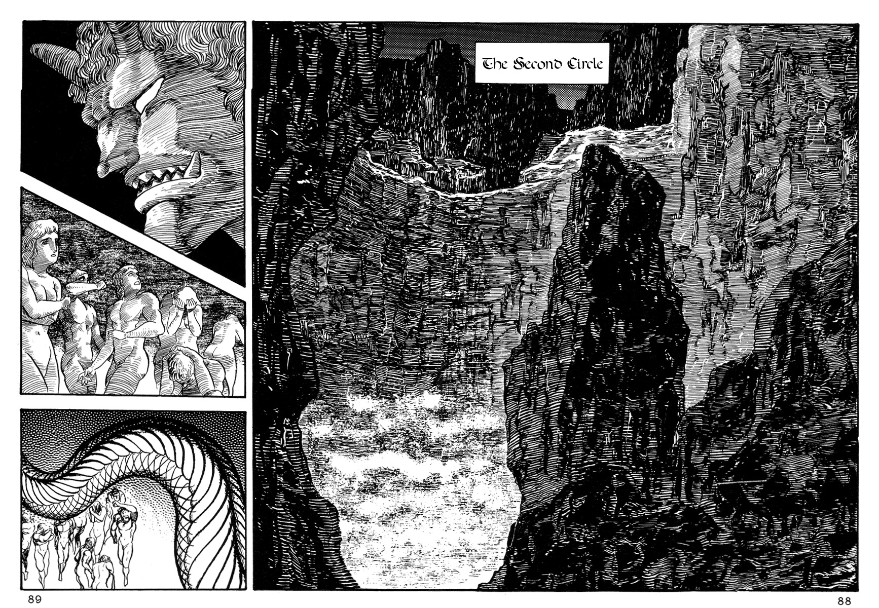 Dante Shinkyoku Chapter 5 page 1 - Chapter 5: The Second Circle