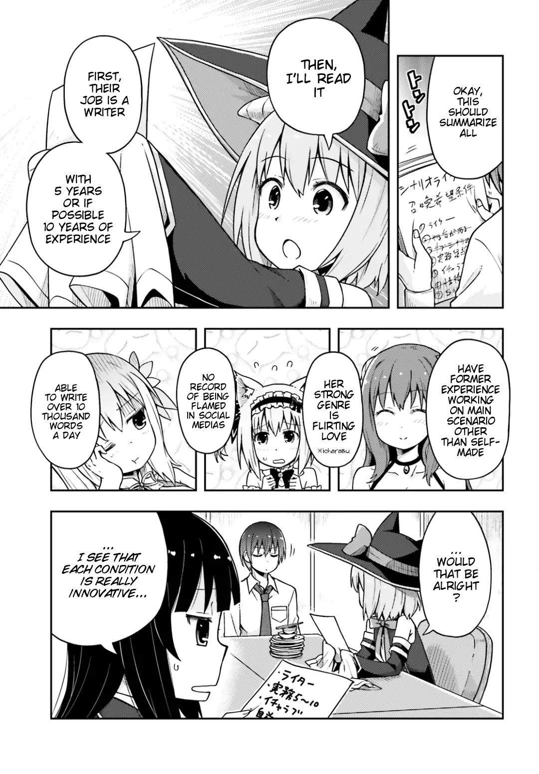 Dare ga Yonda no!? ~Isekai to Game-dzukuri to Recruit Shoukan~ Chapter 4 page 12 - Chapter 4