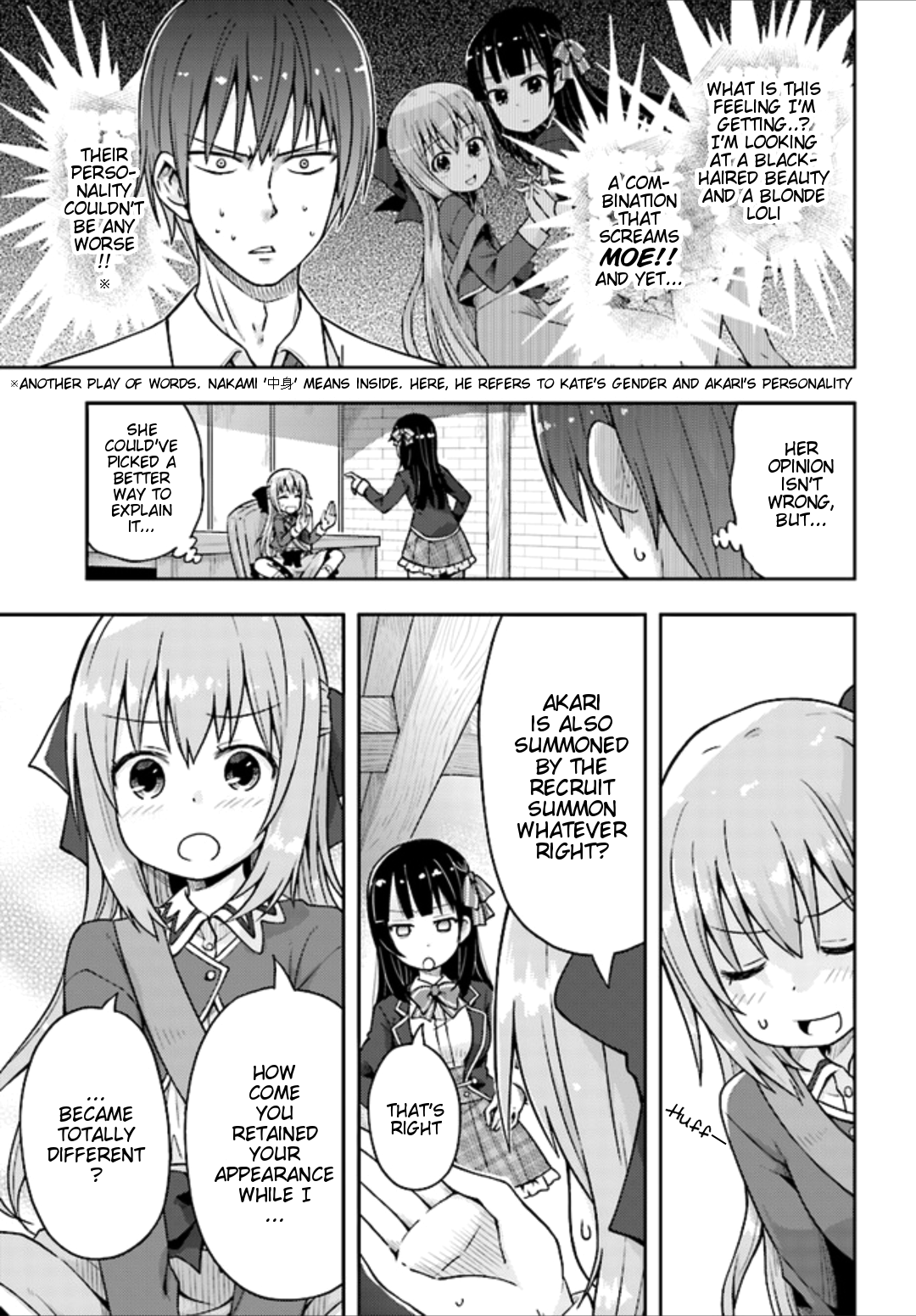 Dare ga Yonda no!? ~Isekai to Game-dzukuri to Recruit Shoukan~ Chapter 5 page 18 - Chapter 5