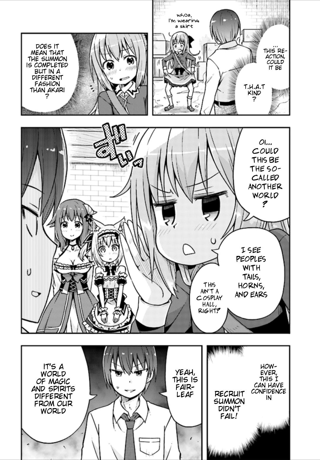 Dare ga Yonda no!? ~Isekai to Game-dzukuri to Recruit Shoukan~ Chapter 5 page 9 - Chapter 5