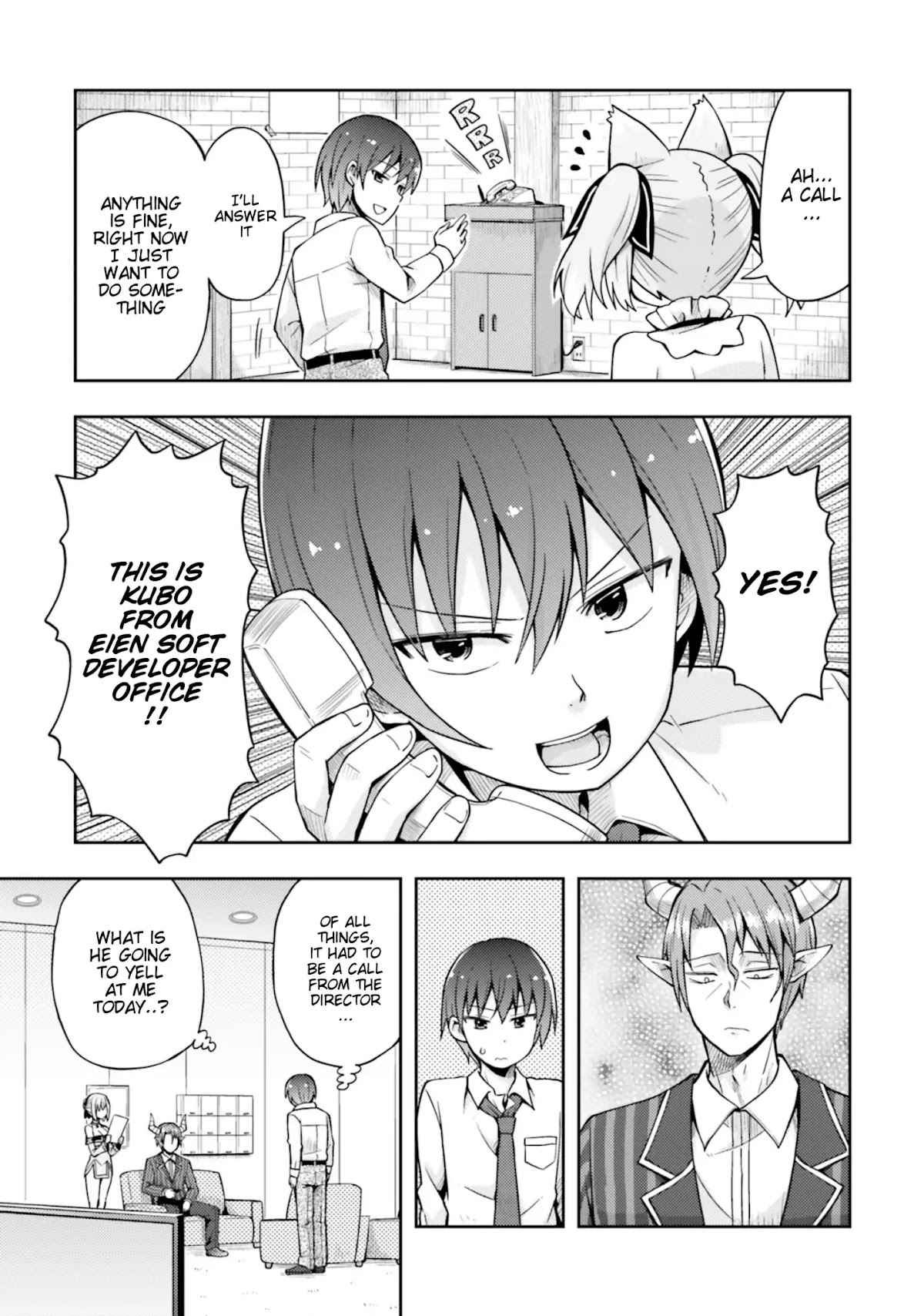 Dare ga Yonda no!? ~Isekai to Game-dzukuri to Recruit Shoukan~ Chapter 7 page 14 - Chapter 7