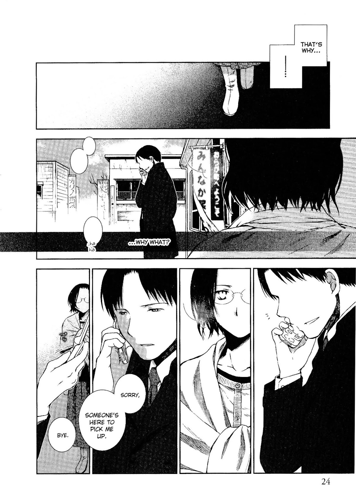 Darenimo Ienai Chapter 1 page 25 - Chapter 1: I Can't Tell Anyone