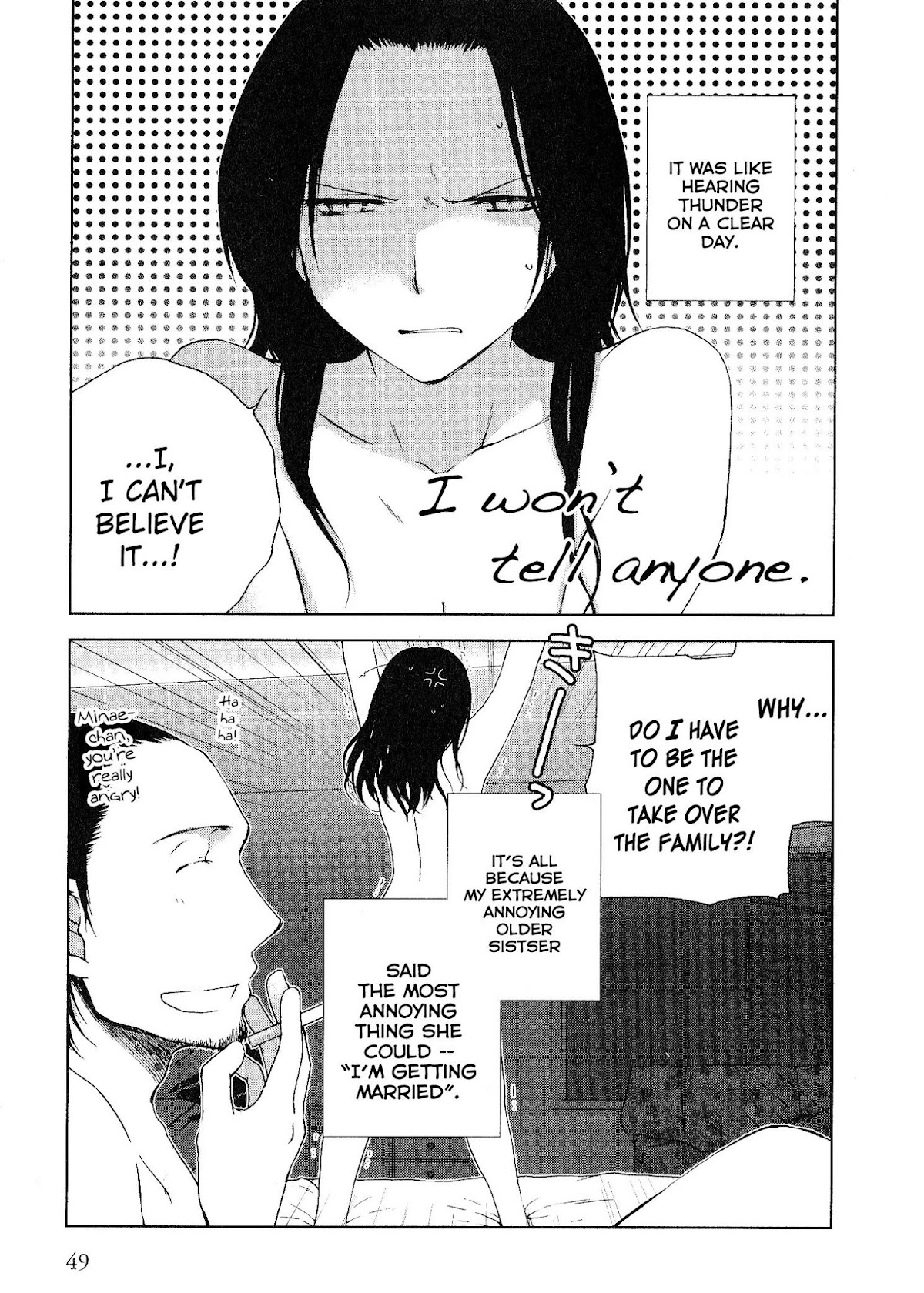 Darenimo Ienai Chapter 2 page 1 - Chapter 2: I Won't Tell Anyone
