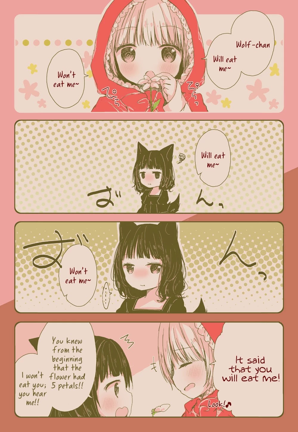 Daring Little Red Riding Hood and Herbivorous Wolf-chan Chapter 1 page 6 - Chapter 1: 1-8