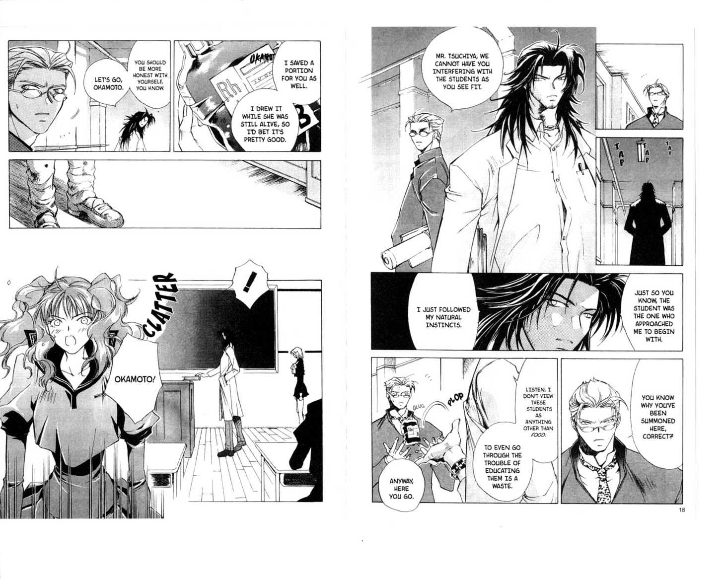 Dark Edge Chapter 1 page 10 - Chapter 1 : The sealed classroom