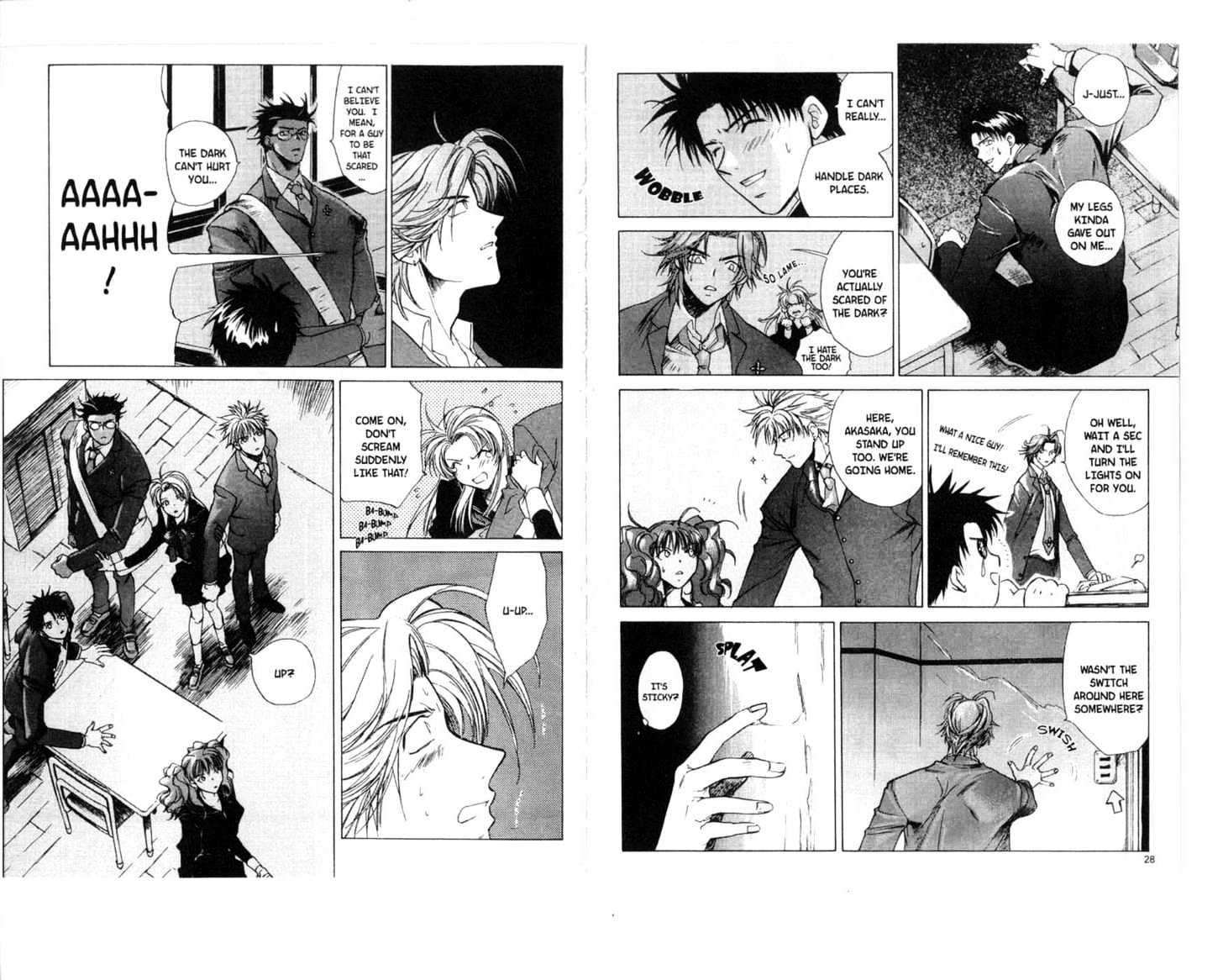 Dark Edge Chapter 1 page 15 - Chapter 1 : The sealed classroom