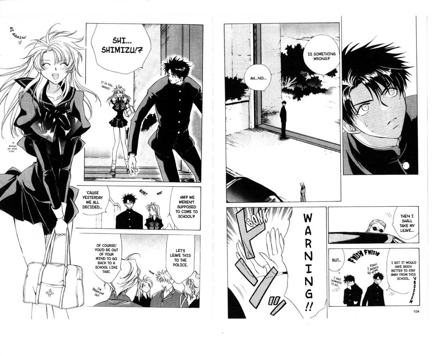 Dark Edge Chapter 4 page 3 - Chapter 4 : Why they went to school anyway