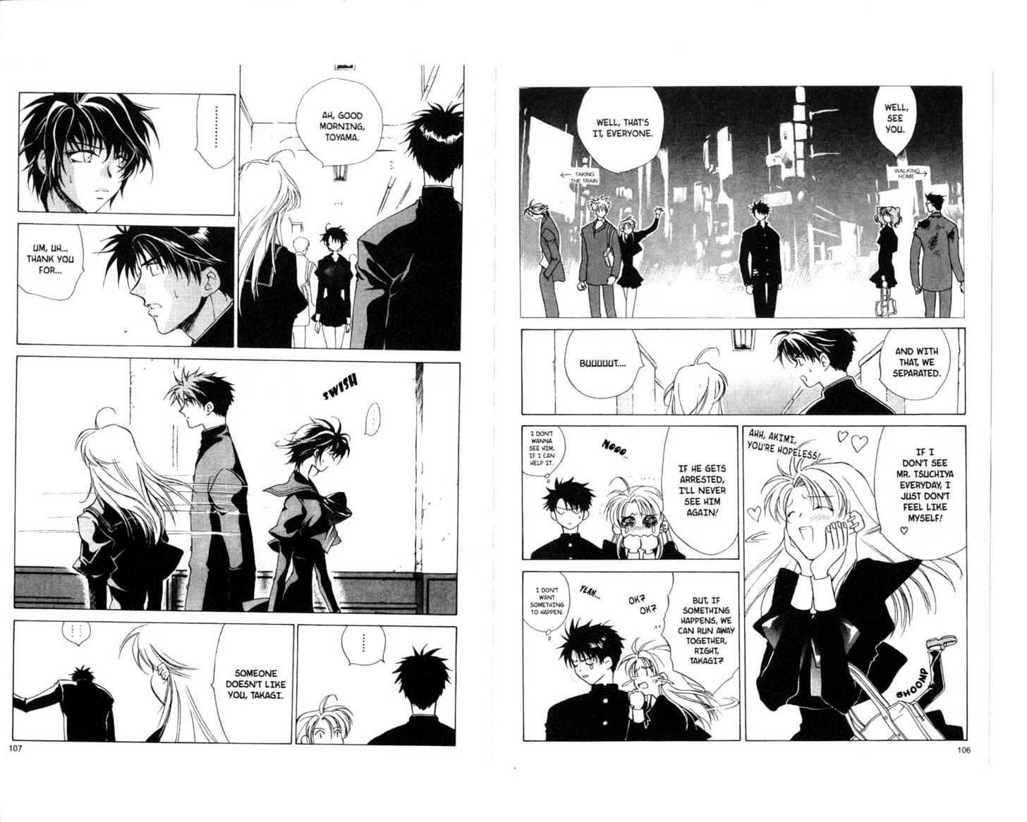Dark Edge Chapter 4 page 4 - Chapter 4 : Why they went to school anyway