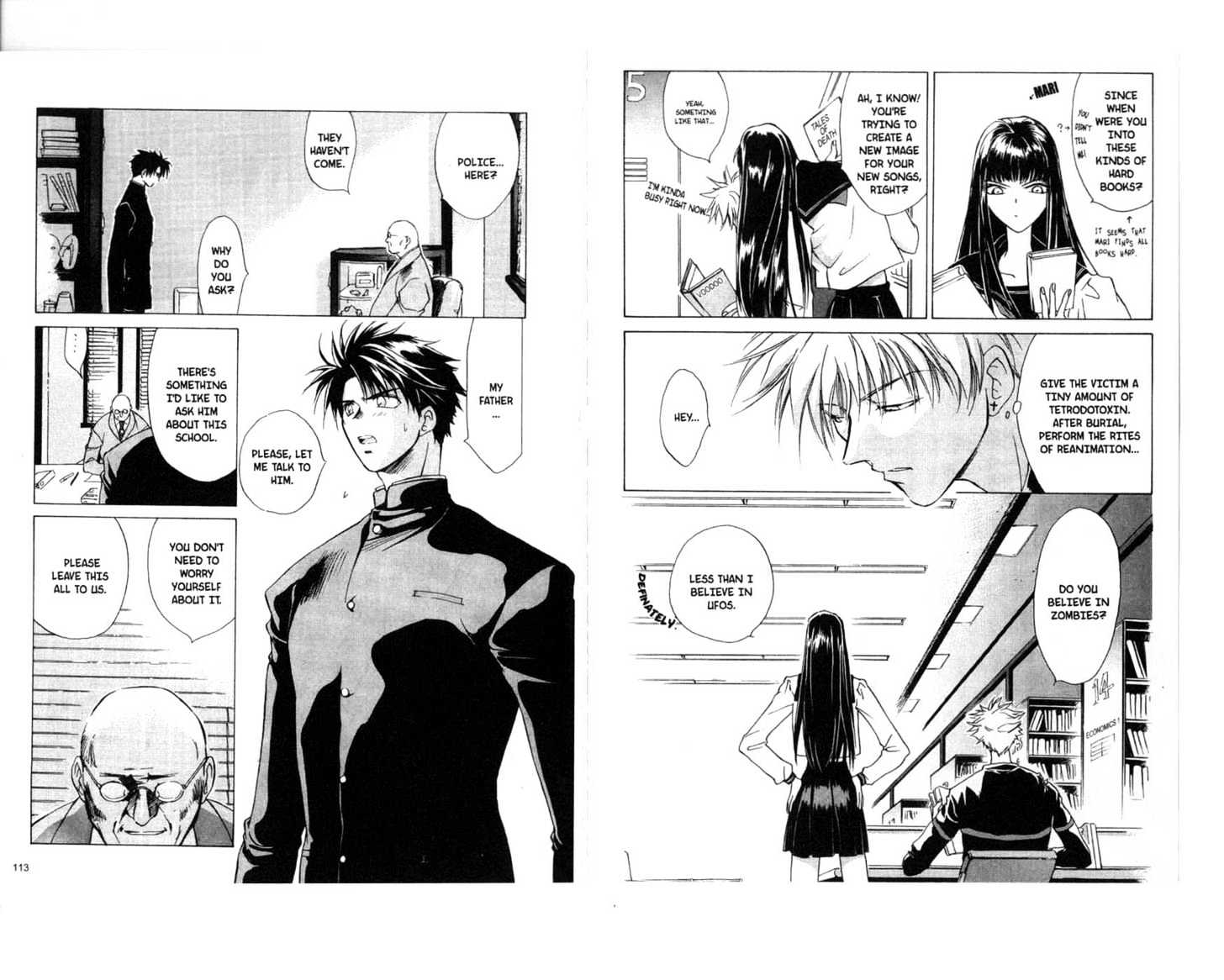 Dark Edge Chapter 4 page 7 - Chapter 4 : Why they went to school anyway