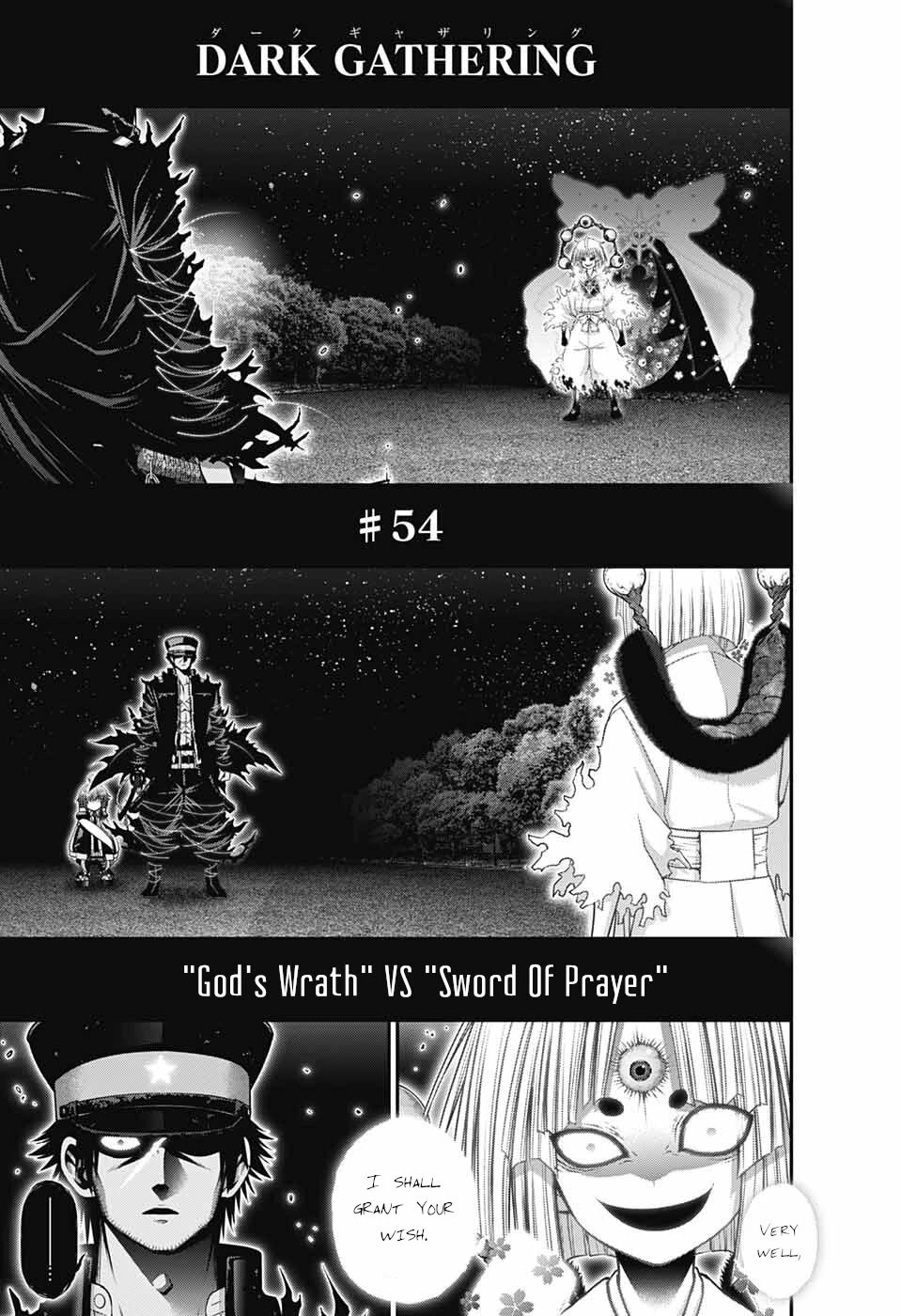 Dark Gathering Chapter 54 page 8 - Chapter 54: "God's Wrath" VS "Sword Of Prayer"