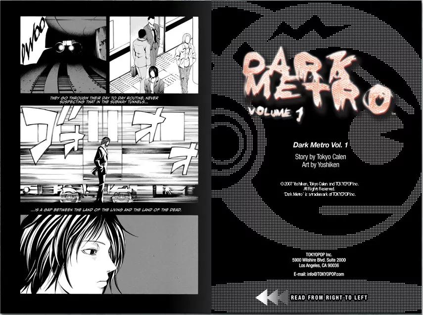 Dark Metro Chapter 1 page 3 - Chapter 1: Ginza Station