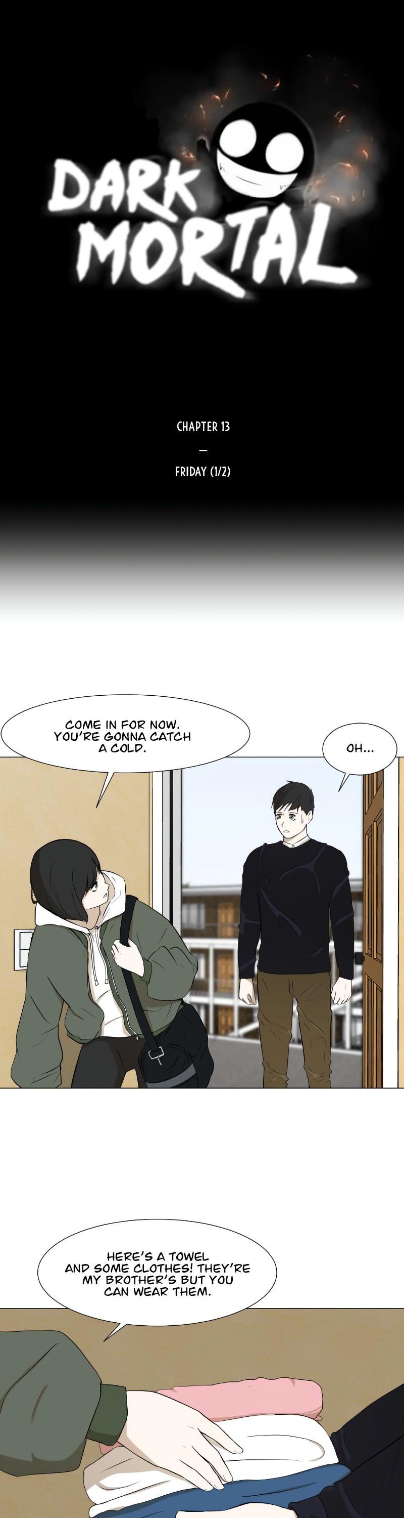 Dark Mortal Chapter 13 page 2 - Chapter 13: Friday (1/2)