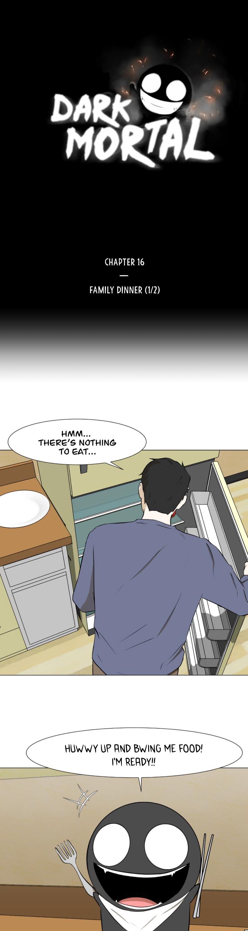 Dark Mortal Chapter 16 page 2 - Chapter 16: Family Dinner (1/2)