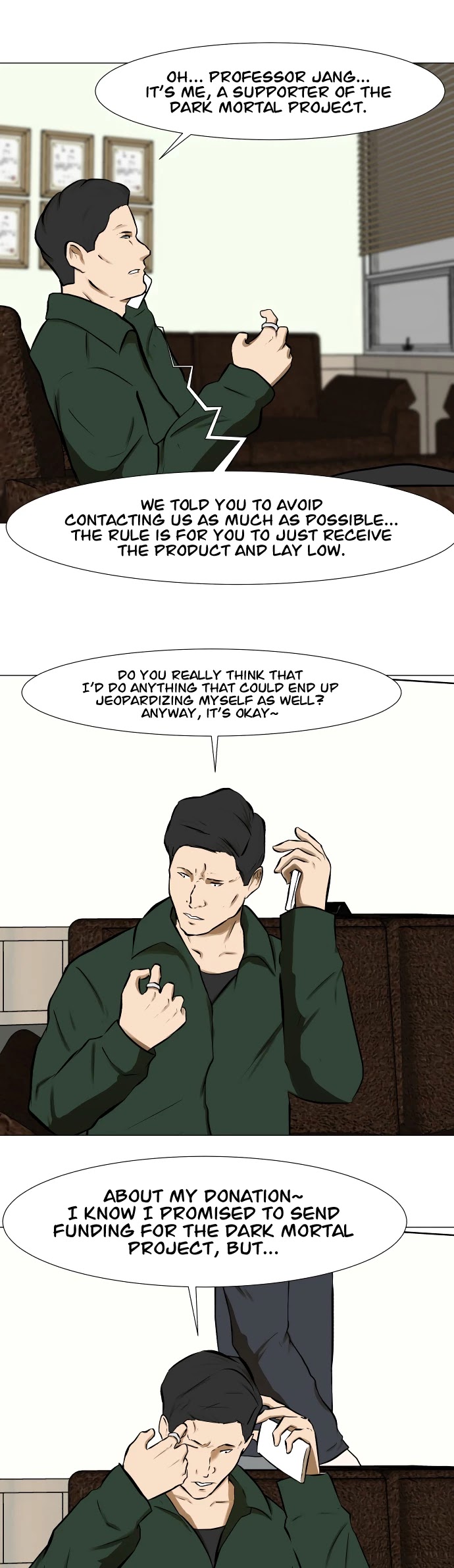 Dark Mortal Chapter 46 page 10 - Chapter 46: 1 year