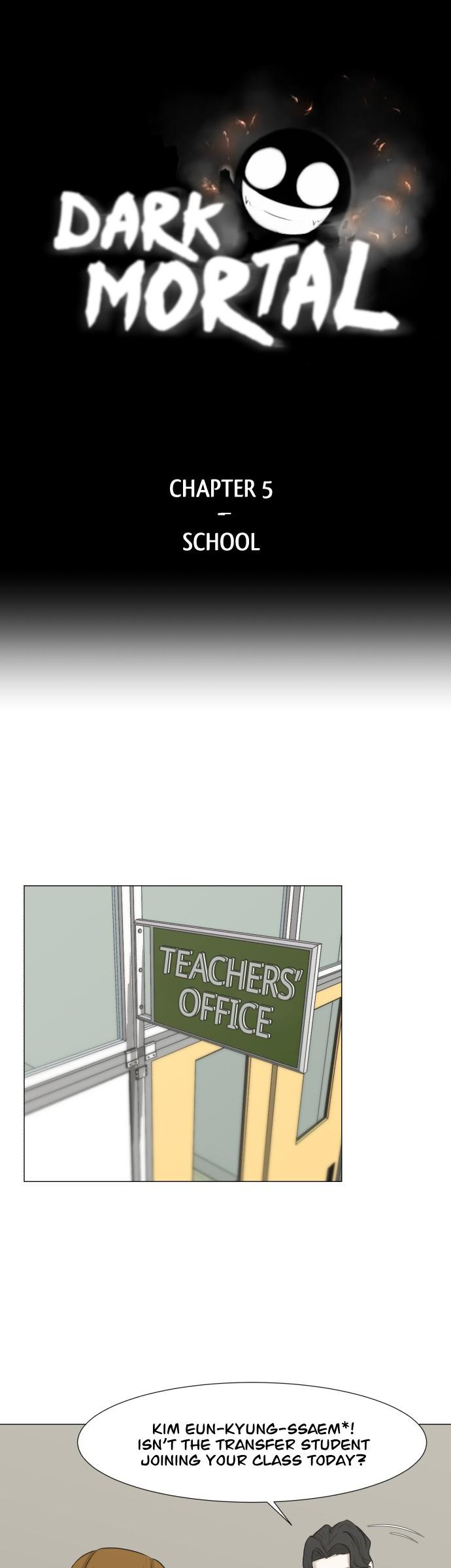 Dark Mortal Chapter 5 page 2 - Chapter 5: School