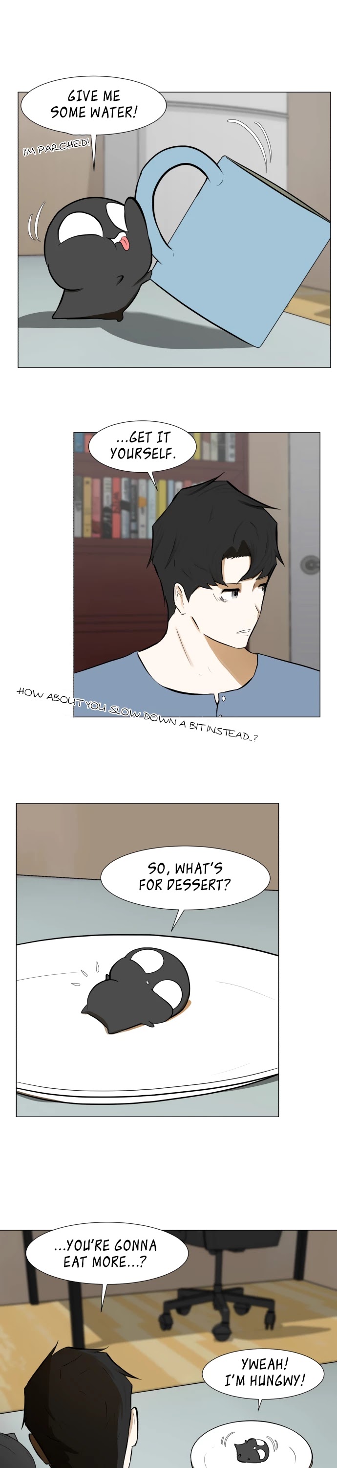 Dark Mortal Chapter 51 page 9 - Chapter 51: The dining table I used to sit alone at