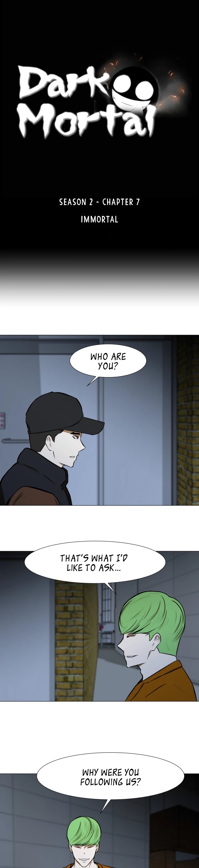 Dark Mortal Chapter 52 page 1 - Chapter 52: Immortal