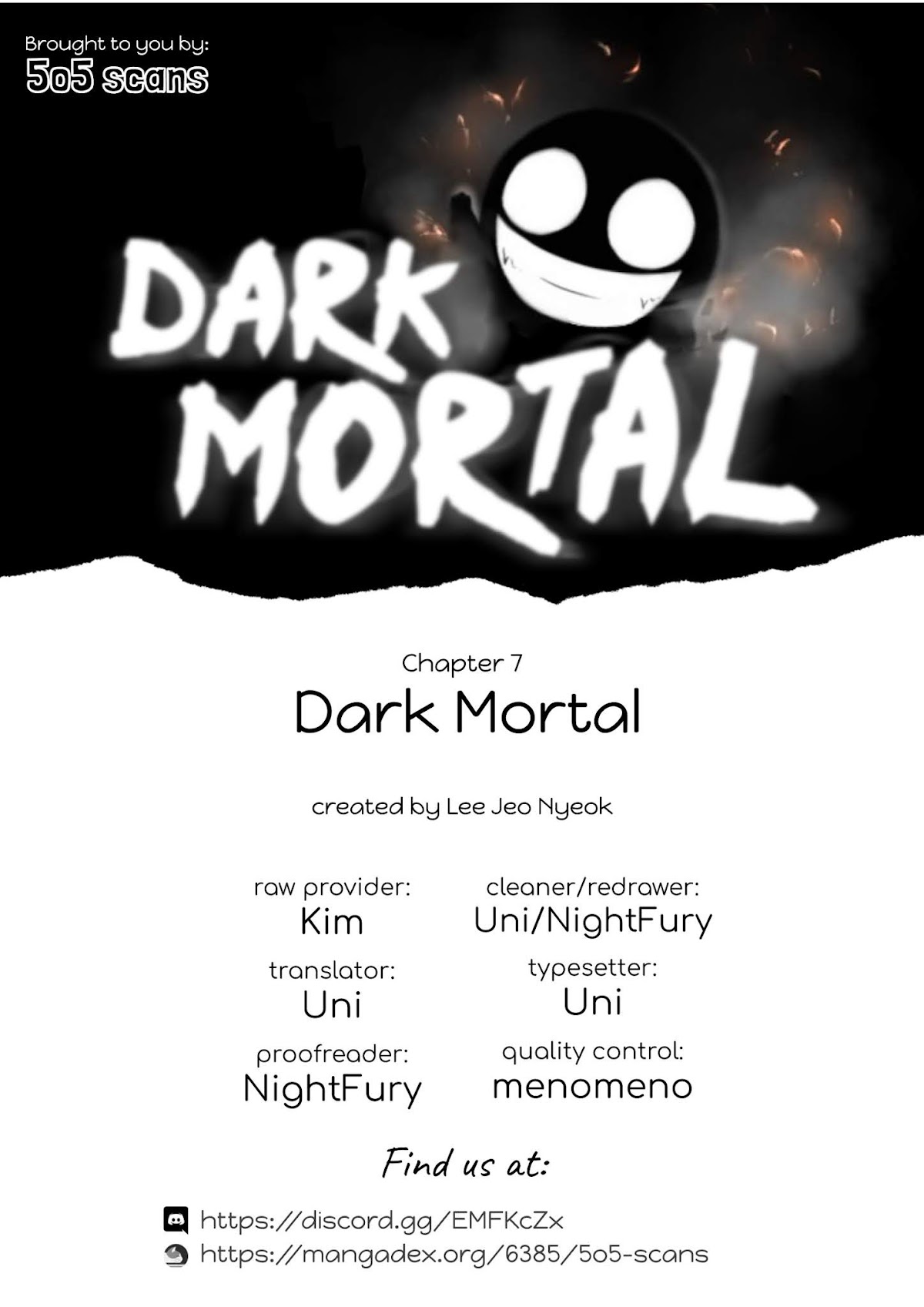 Dark Mortal Chapter 7 page 1 - Chapter 7: Friend
