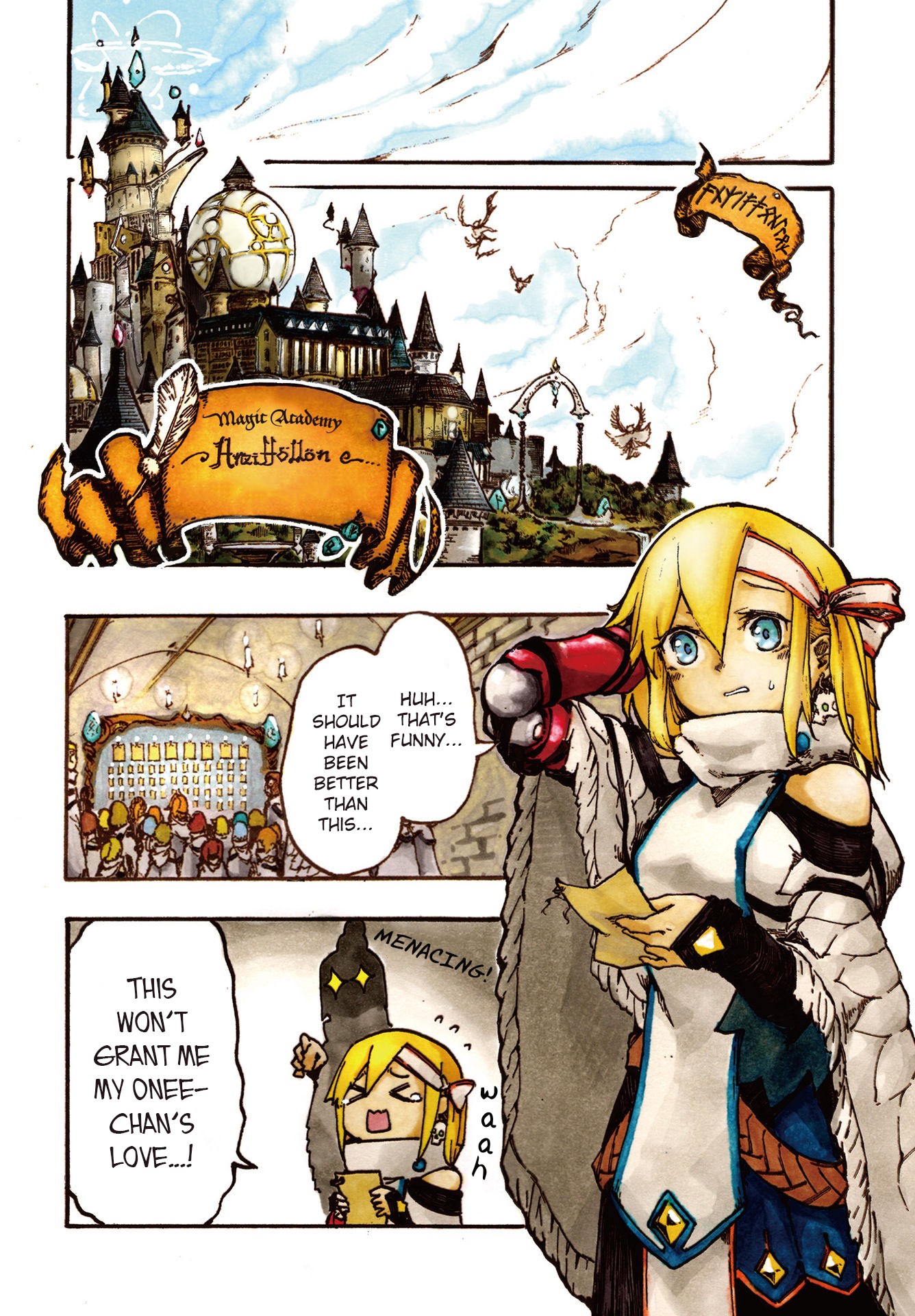 DarkArtsMaster Chapter 1 page 4 - Chapter 1: The Red-Armed Mage