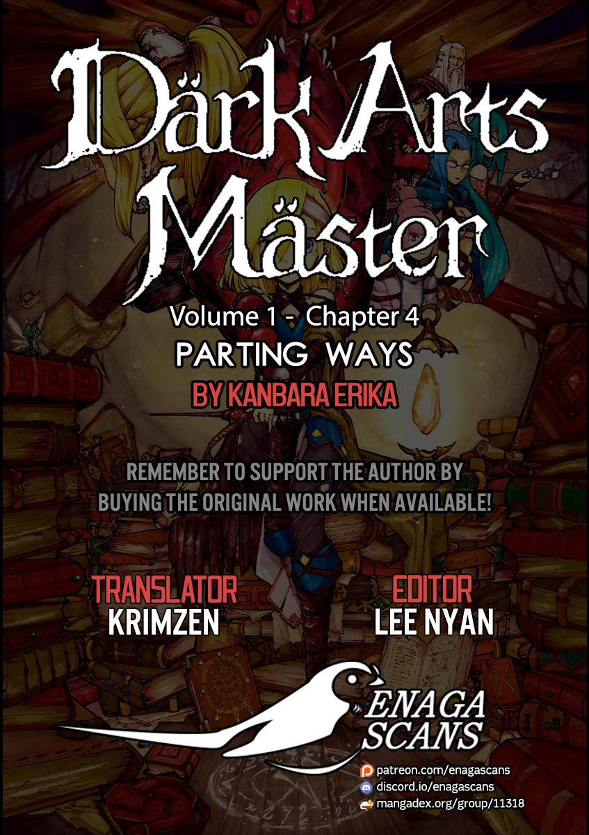 DarkArtsMaster Chapter 4 page 1 - Chapter 4: Parting Ways