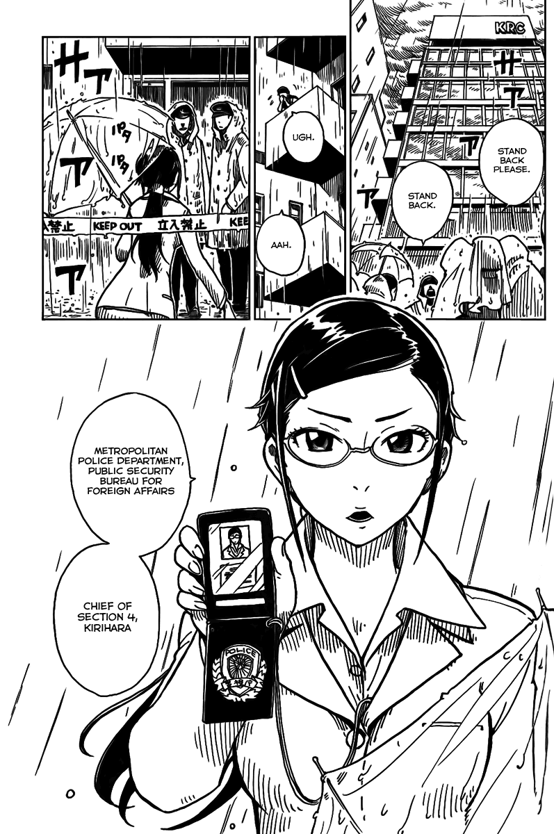 Darker Than Black: Shikkoku no Hana Chapter 1 page 7 - Chapter 1: Dark Clouds