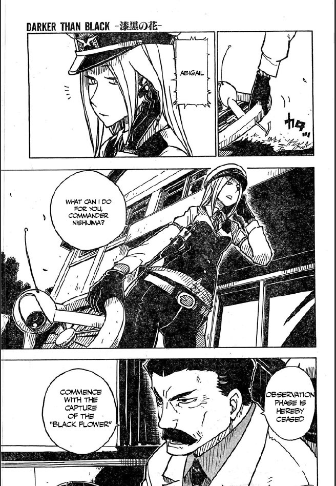 Darker Than Black: Shikkoku no Hana Chapter 12 page 15 - Chapter 12: Is There Salvation In This World?