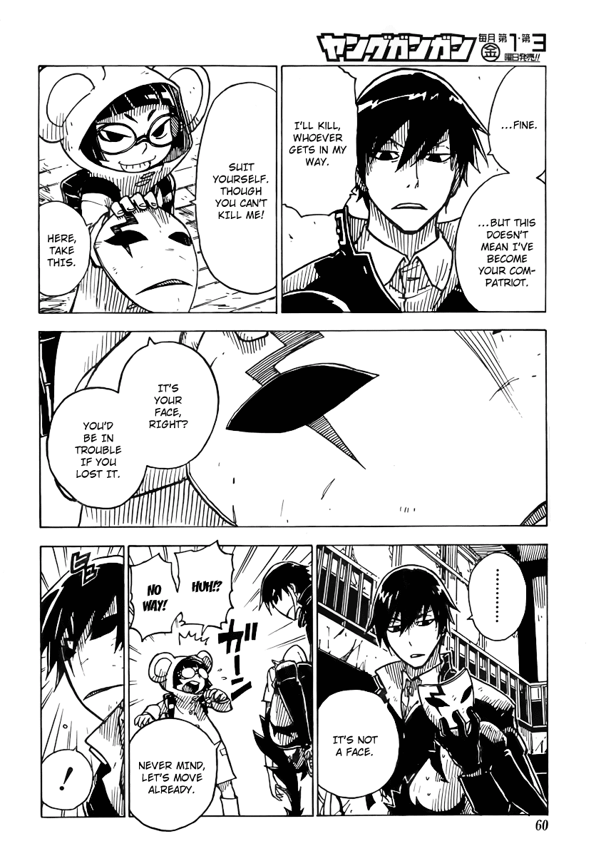Darker Than Black: Shikkoku no Hana Chapter 14 page 12 - Chapter 14: Abdiel's Attack