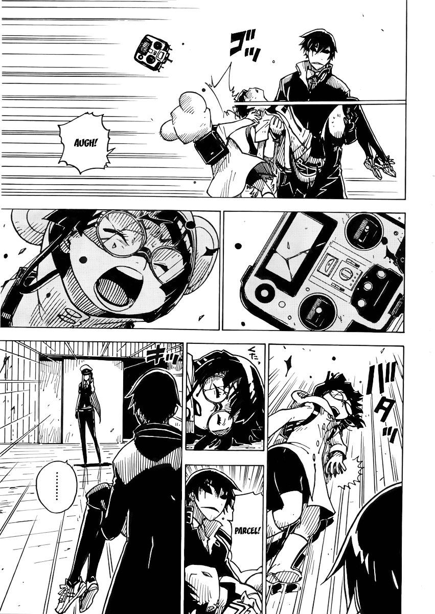 Darker Than Black: Shikkoku no Hana Chapter 14 page 13 - Chapter 14: Abdiel's Attack