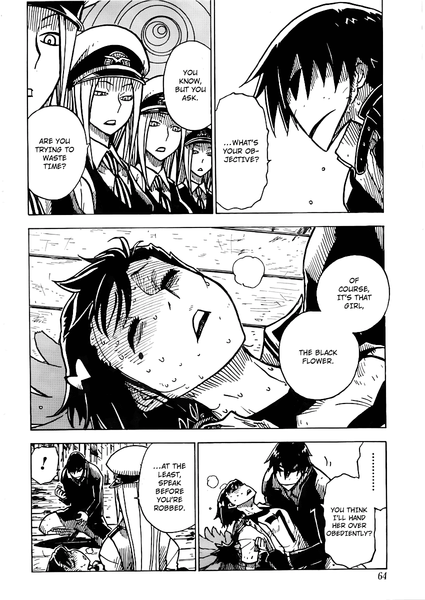 Darker Than Black: Shikkoku no Hana Chapter 14 page 16 - Chapter 14: Abdiel's Attack