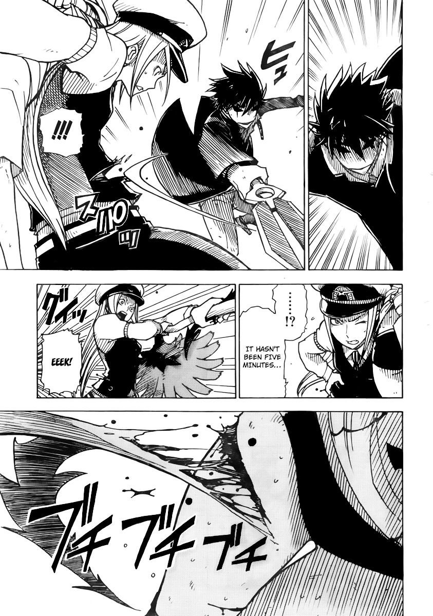 Darker Than Black: Shikkoku no Hana Chapter 14 page 23 - Chapter 14: Abdiel's Attack