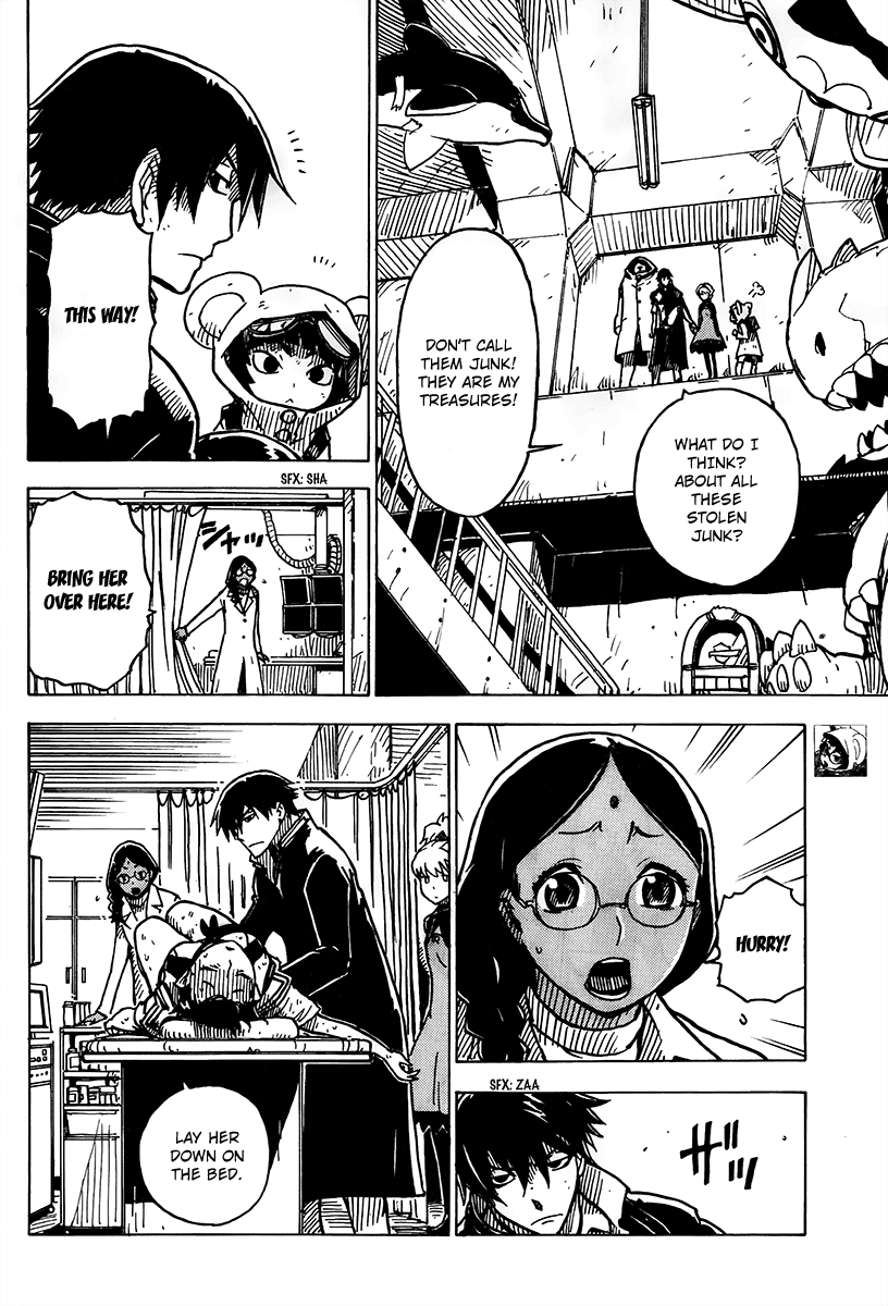 Darker Than Black: Shikkoku no Hana Chapter 15 page 14 - Chapter 15