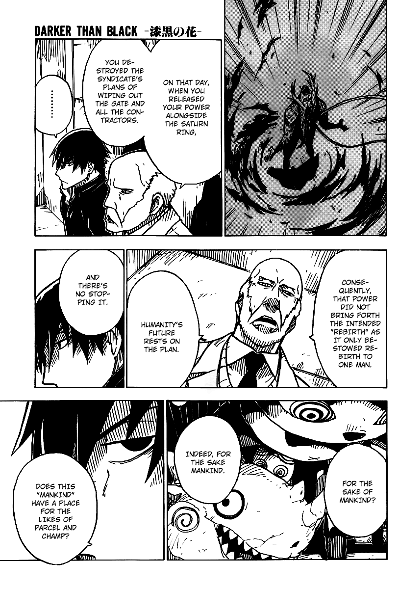Darker Than Black: Shikkoku no Hana Chapter 15 page 23 - Chapter 15