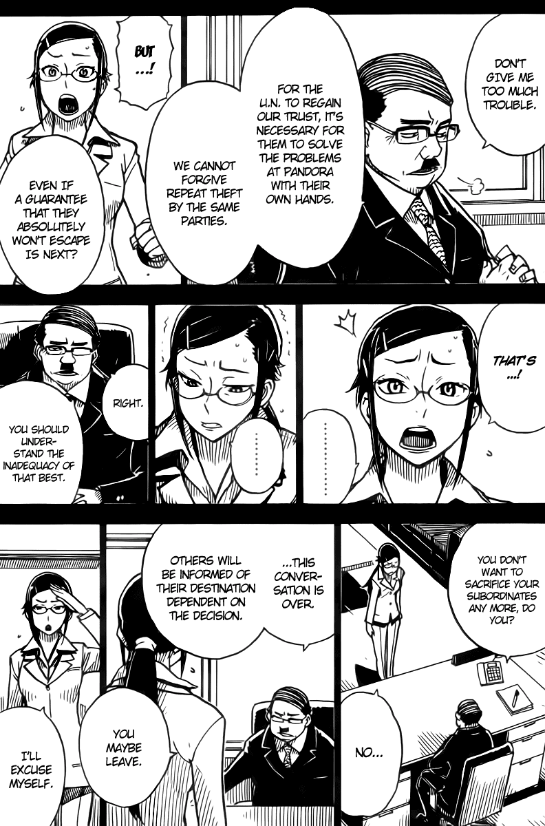 Darker Than Black: Shikkoku no Hana Chapter 17 page 14 - Chapter 17