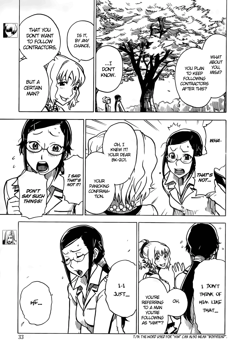 Darker Than Black: Shikkoku no Hana Chapter 17 page 19 - Chapter 17
