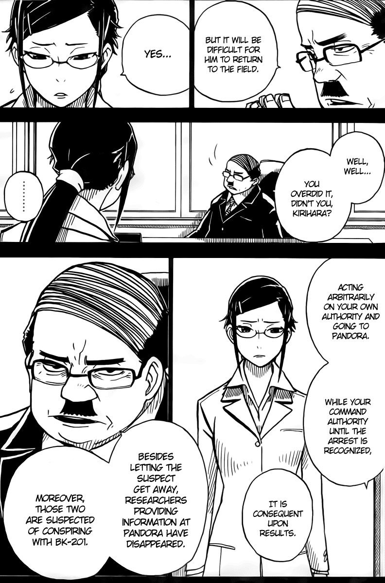 Darker Than Black: Shikkoku no Hana Chapter 17 page 8 - Chapter 17