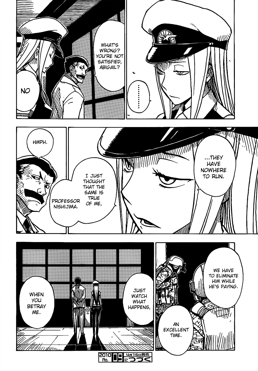 Darker Than Black: Shikkoku no Hana Chapter 18 page 21 - Chapter 18: Assault
