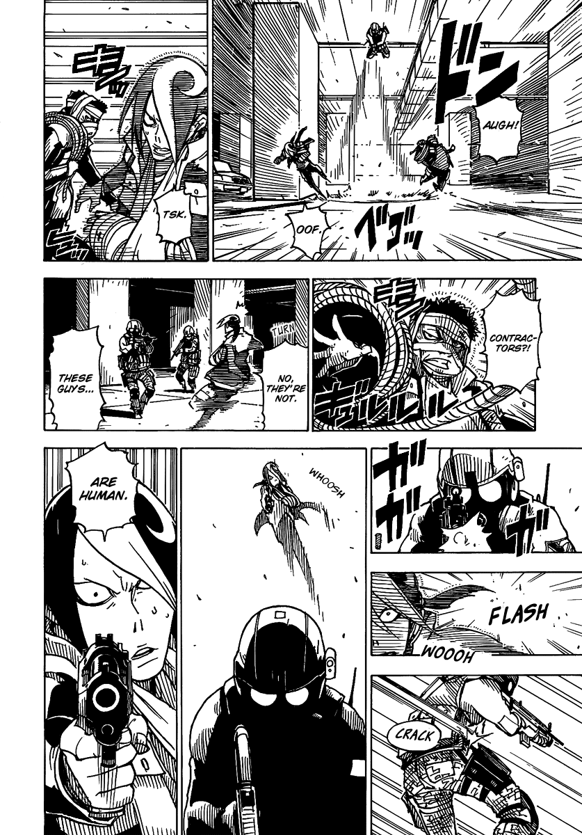 Darker Than Black: Shikkoku no Hana Chapter 18 page 4 - Chapter 18: Assault