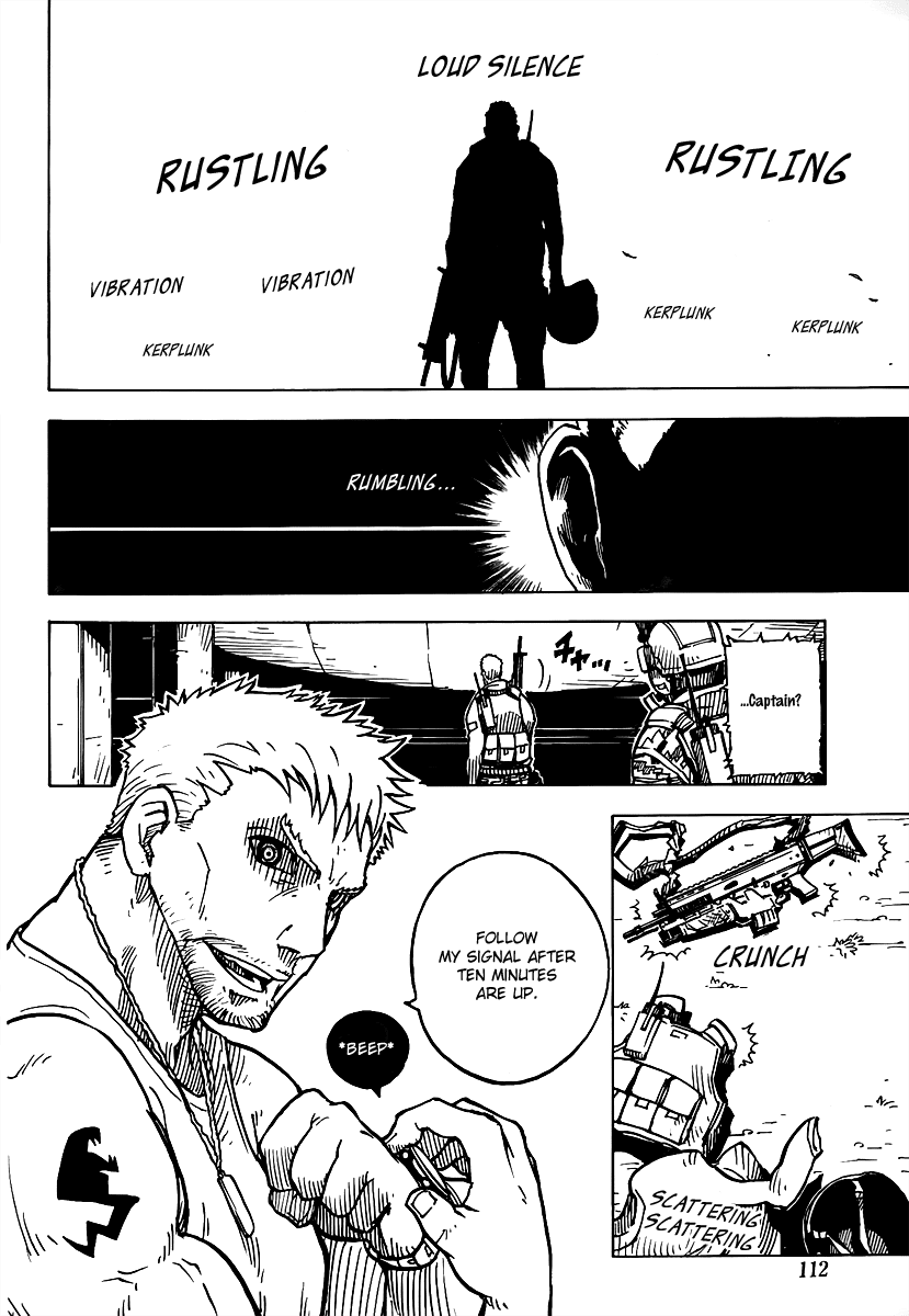 Darker Than Black: Shikkoku no Hana Chapter 19 page 12 - Chapter 19: The Strongest Squad