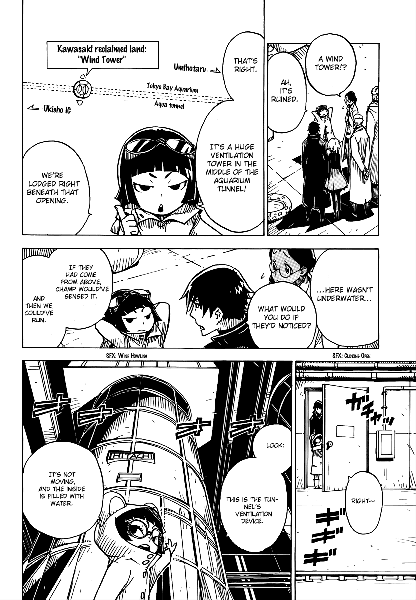 Darker Than Black: Shikkoku no Hana Chapter 19 page 14 - Chapter 19: The Strongest Squad