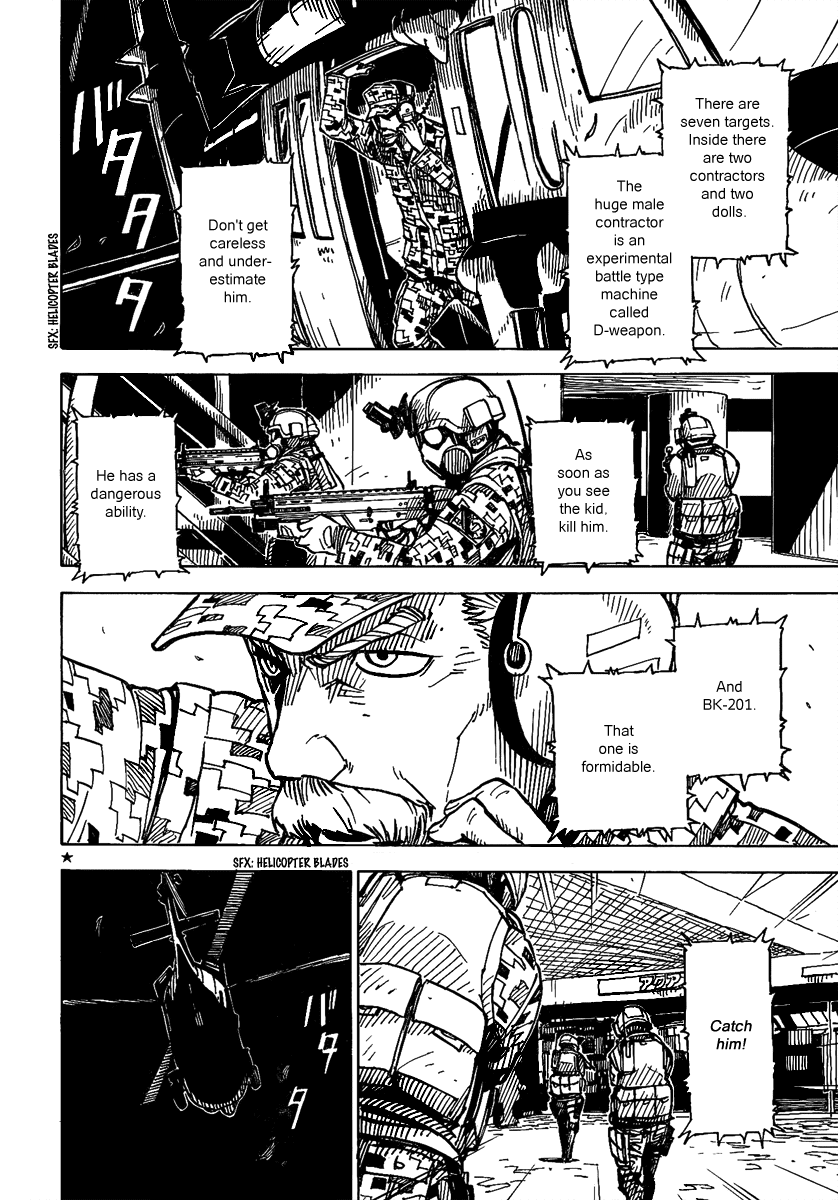 Darker Than Black: Shikkoku no Hana Chapter 19 page 2 - Chapter 19: The Strongest Squad