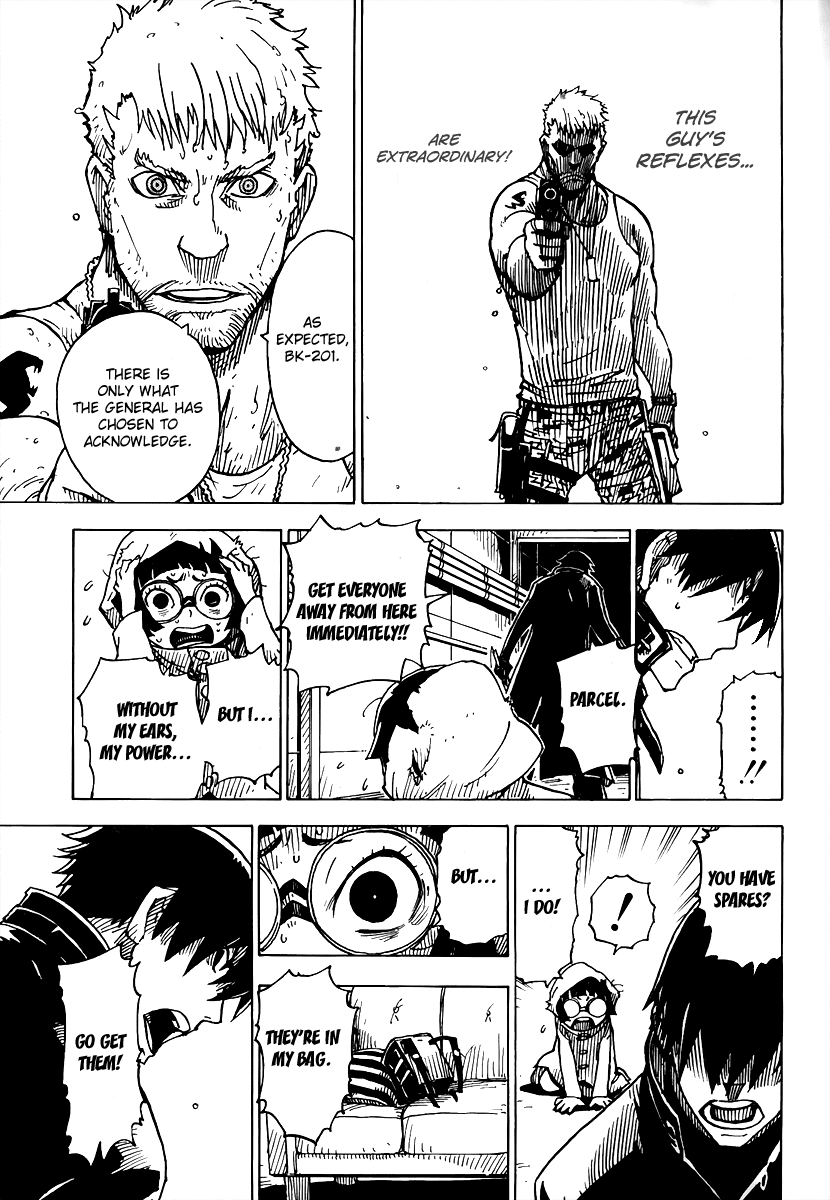 Darker Than Black: Shikkoku no Hana Chapter 19 page 21 - Chapter 19: The Strongest Squad