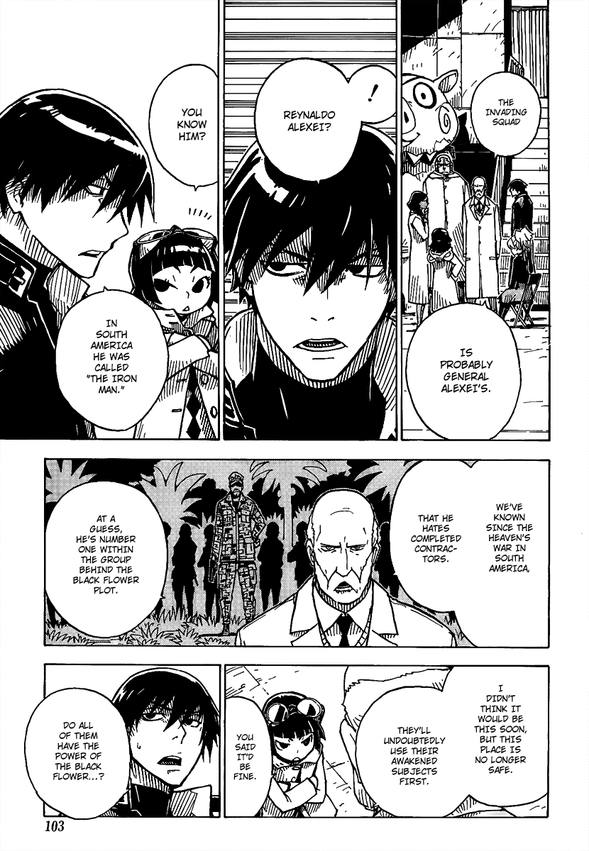 Darker Than Black: Shikkoku no Hana Chapter 19 page 3 - Chapter 19: The Strongest Squad