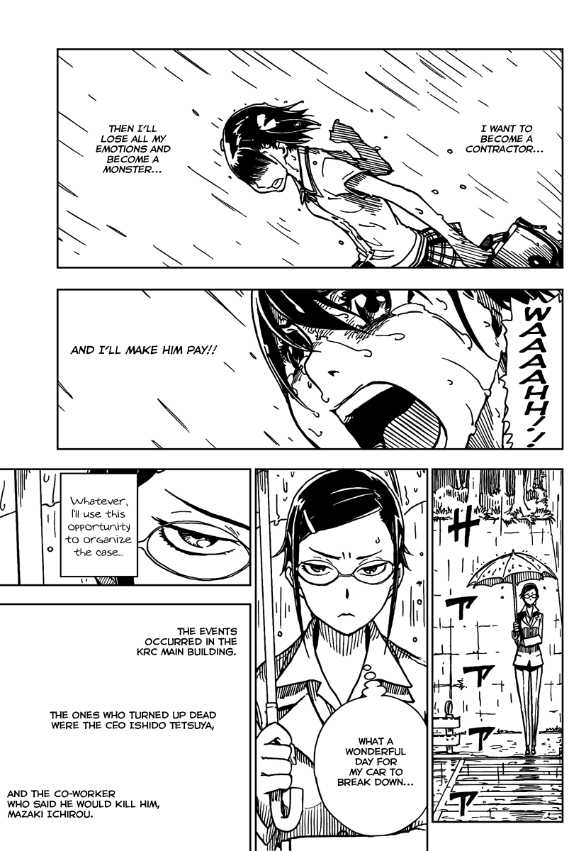 Darker Than Black: Shikkoku no Hana Chapter 2 page 13 - Chapter 2: Girl