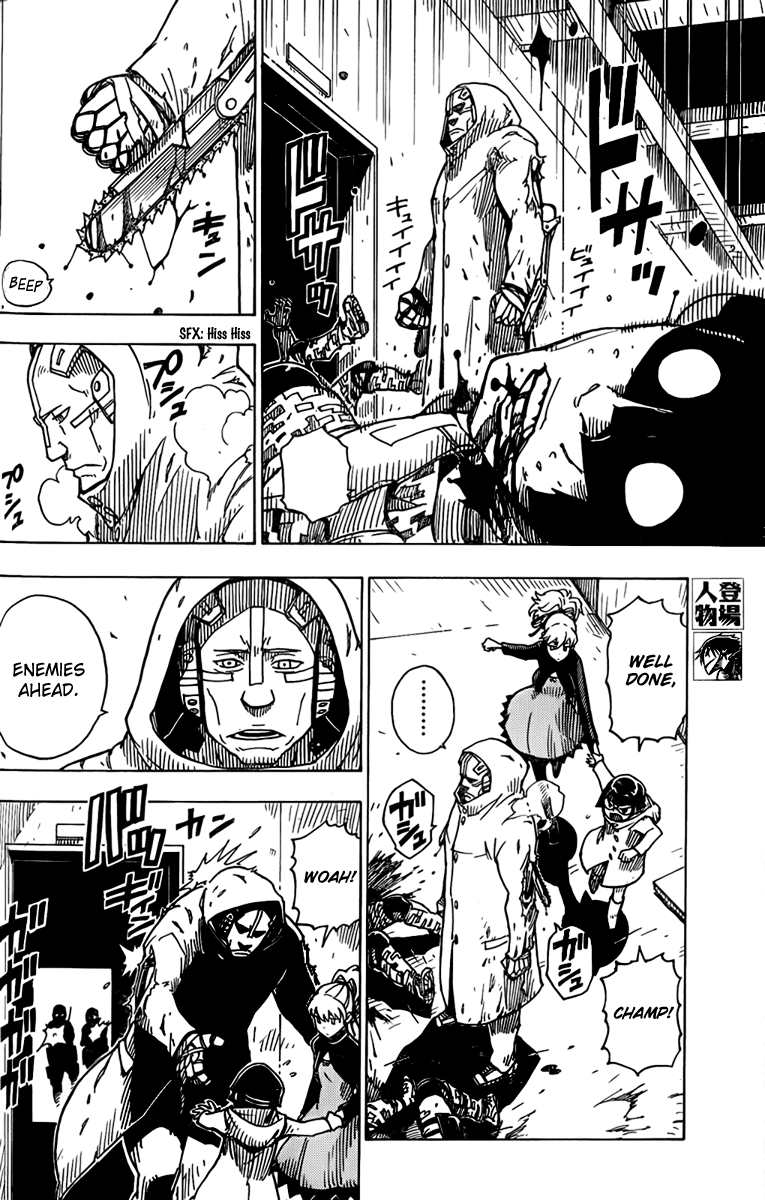 Darker Than Black: Shikkoku no Hana Chapter 20 page 11 - Chapter 20: Clash