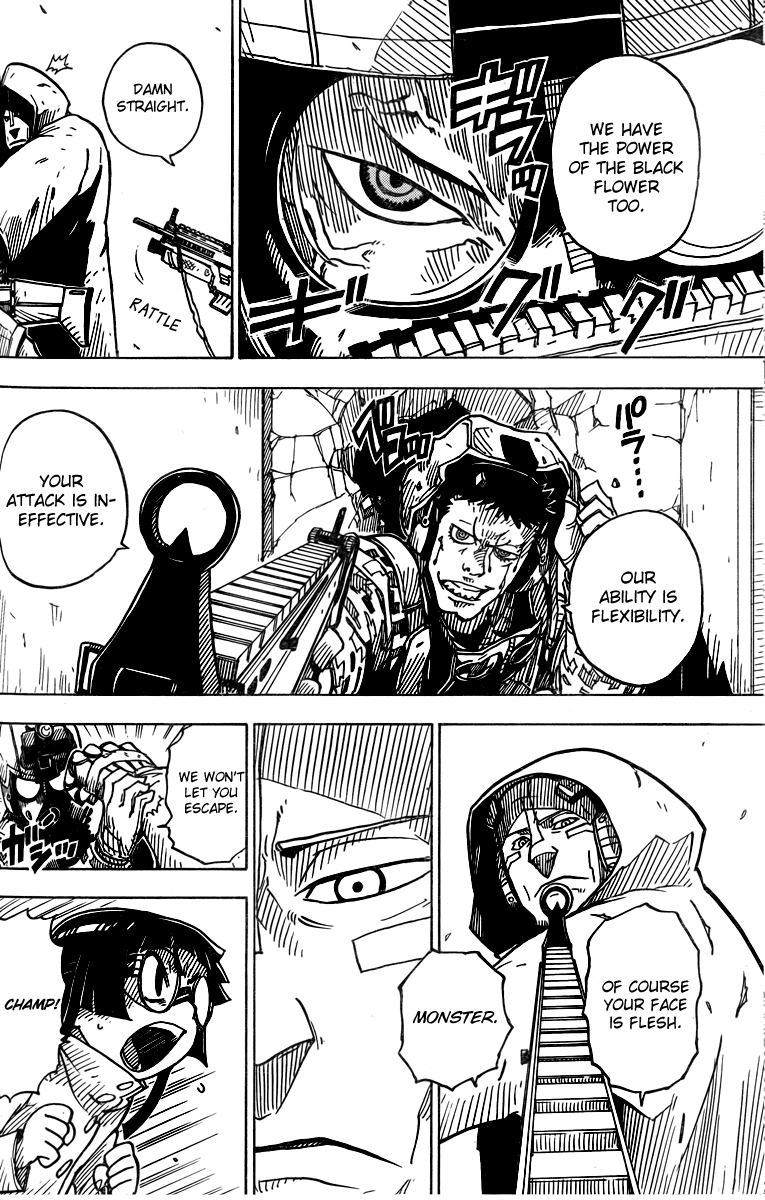 Darker Than Black: Shikkoku no Hana Chapter 20 page 8 - Chapter 20: Clash