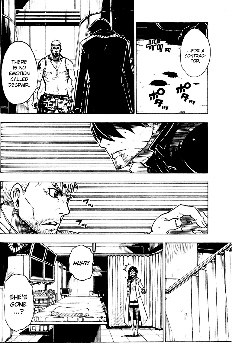 Darker Than Black: Shikkoku no Hana Chapter 21 page 14 - Chapter 21: Survival Skill