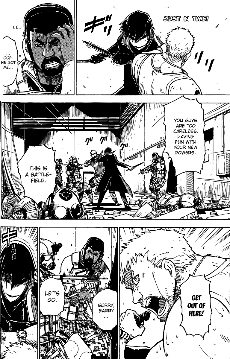 Darker Than Black: Shikkoku no Hana Chapter 21 page 2 - Chapter 21: Survival Skill