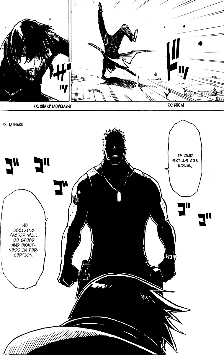 Darker Than Black: Shikkoku no Hana Chapter 21 page 22 - Chapter 21: Survival Skill