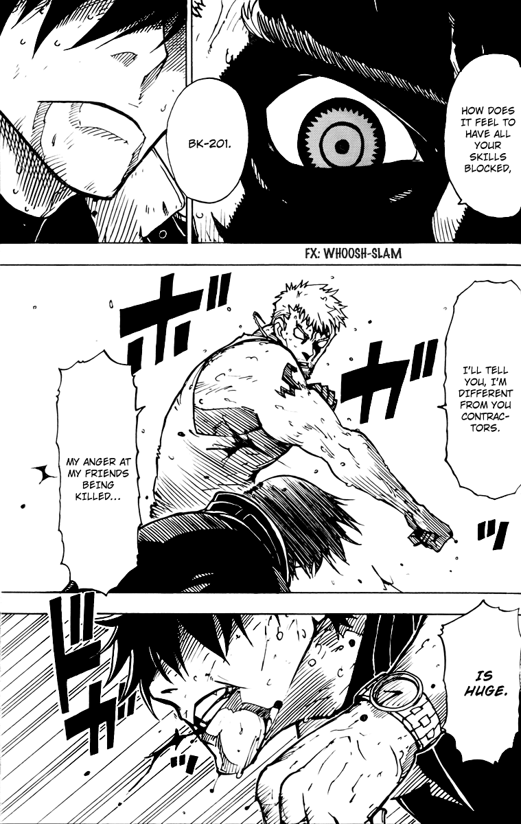 Darker Than Black: Shikkoku no Hana Chapter 21 page 23 - Chapter 21: Survival Skill