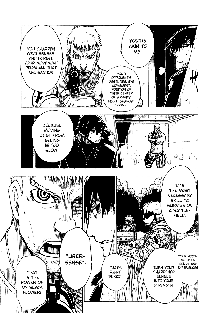 Darker Than Black: Shikkoku no Hana Chapter 21 page 9 - Chapter 21: Survival Skill